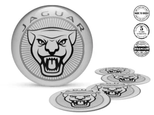 Jaguar Ruota Adesivi Edizione Stile Silicone Lusso